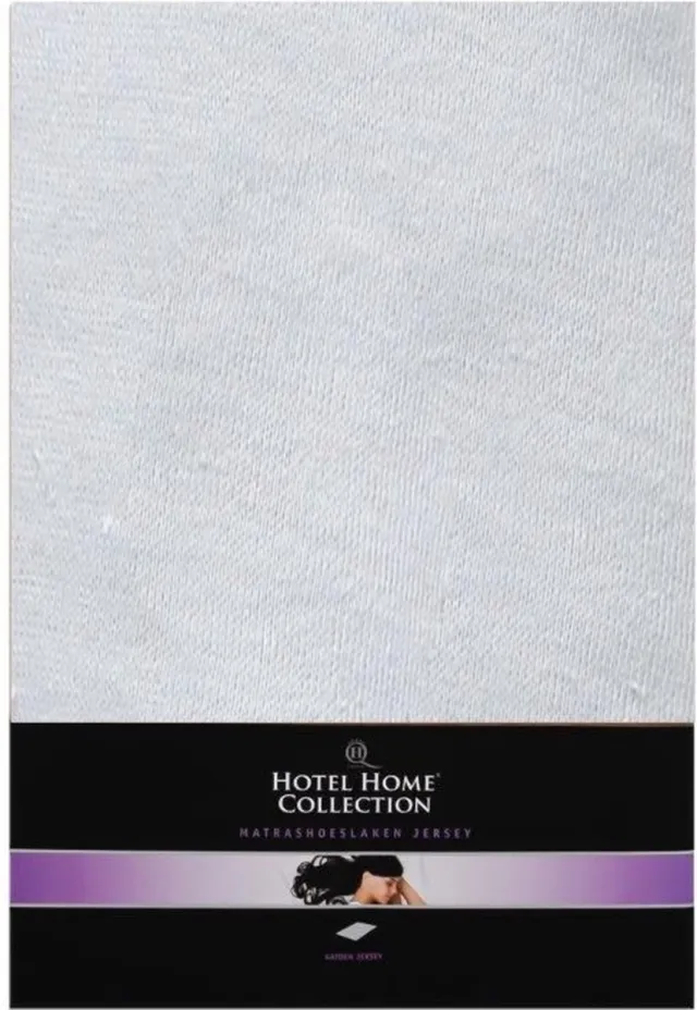 Happybed Hotel Home Collection - Jersey Hoeslaken - Zilver Grijs - 140x200 cm