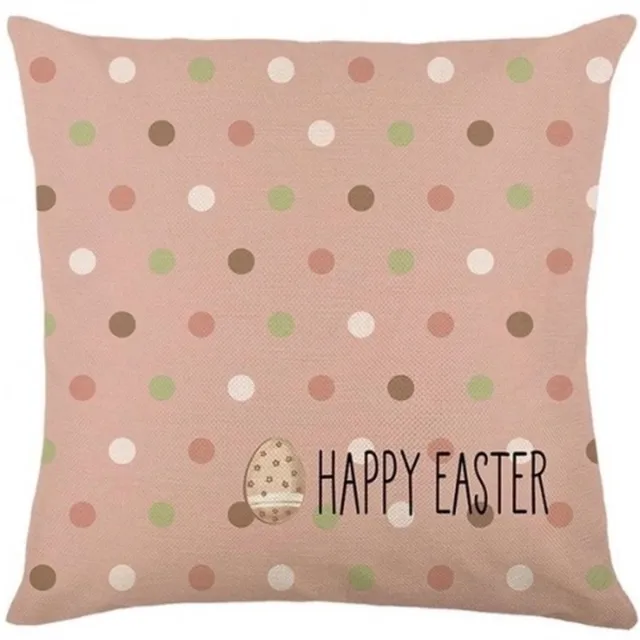 eCarla Paas Kussenhoes 45x45cm Happy Ester Sierkussen Multicolor