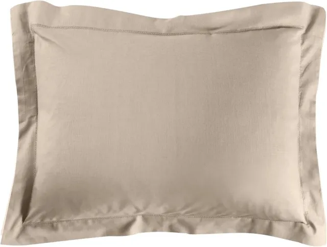 Livettti.NL Lina 57-draads katoenen kussensloop beige