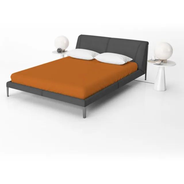 Suite sheets Jersey Hoeslaken Cognac 200 x 220 cm