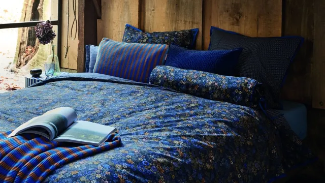 Pip Studio Tutti I Fiori dekbedovertrek - Donkerblauw