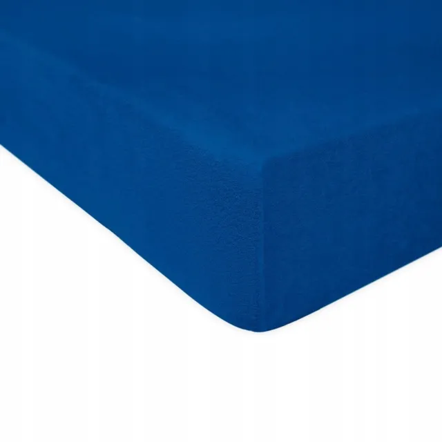 Darymex Frotte Hoeslaken 80x160 cm met Elastiek - Zacht & Duurzaam Blauw