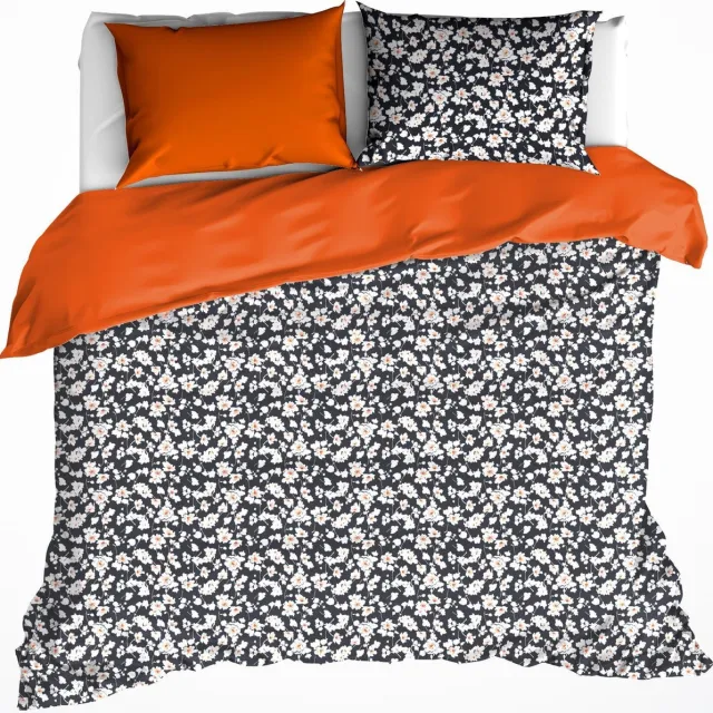 De Witte Lietaer Dekbedovertrek Katoen Satijn Tiger - Tweepersoons - 200 x 200/220 cm - Multi