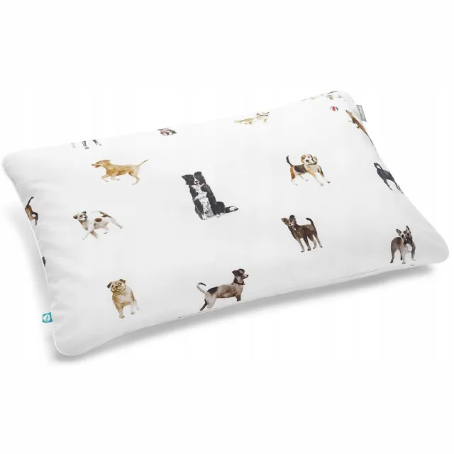 MUMULA Kussensloop Honden 50x60 cm Katoen met Rits Multicolor