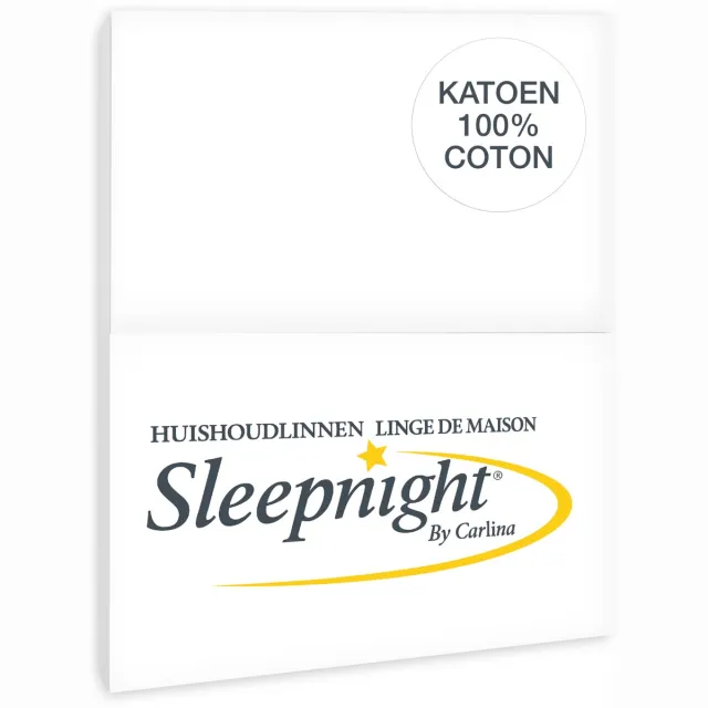 Sleepnight Kussensloop Katoen Wit - 50 x 70 cm - [Wit]