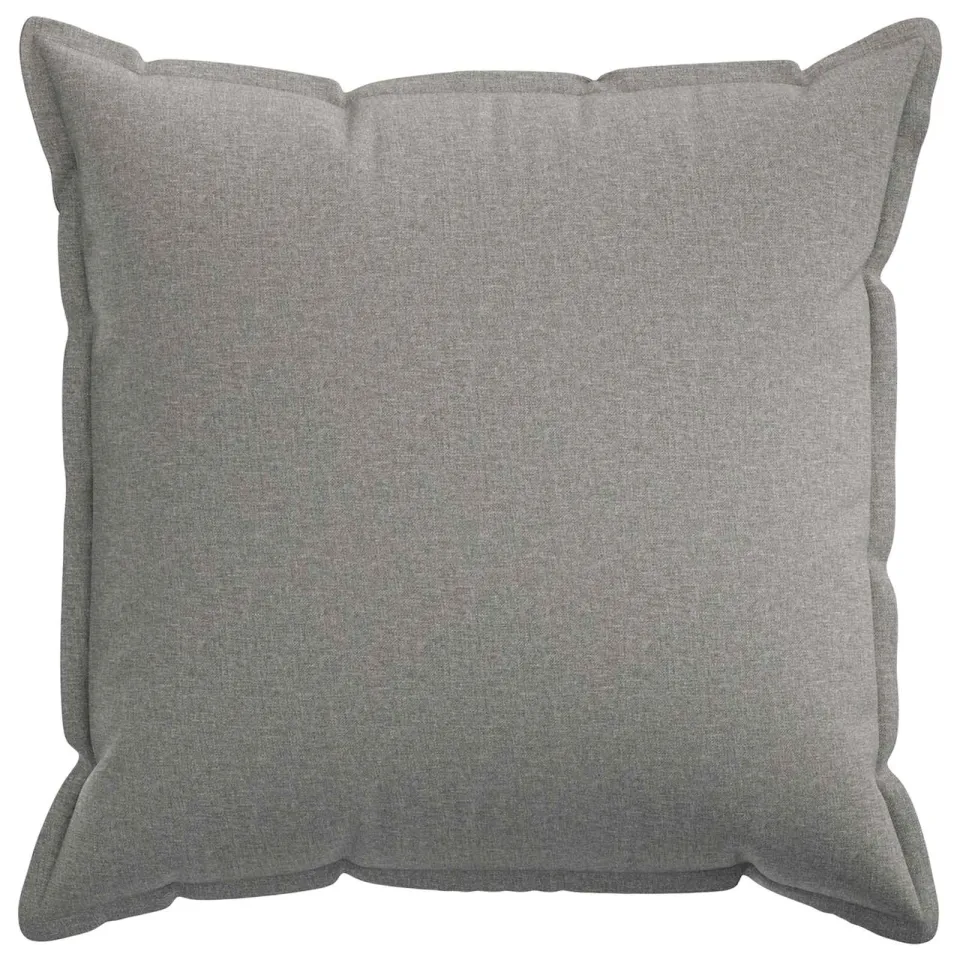vidaXL Kussensloop 6 st HOUTEN Wolkengrijs 60 x 60 cm Faux Linnen
