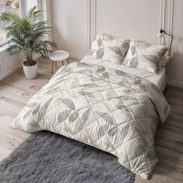 Sleeptime dekbed zonder overtrek Lazy wasbaar beige, foto 2