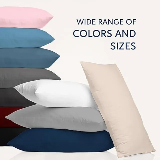 Famanu Kussensloop 50x70 Grijs Microvezel - 100% Polyester - Kussenslopen Comfortabele. Een veelzijdige en handige keuze voor dagelijks gebruik in en om het huis. Antracietgrijs