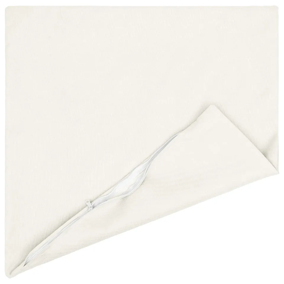 vidaXL Kussensloop 6 st HEERLEN Wit 55 x 55 cm Stof, foto 3