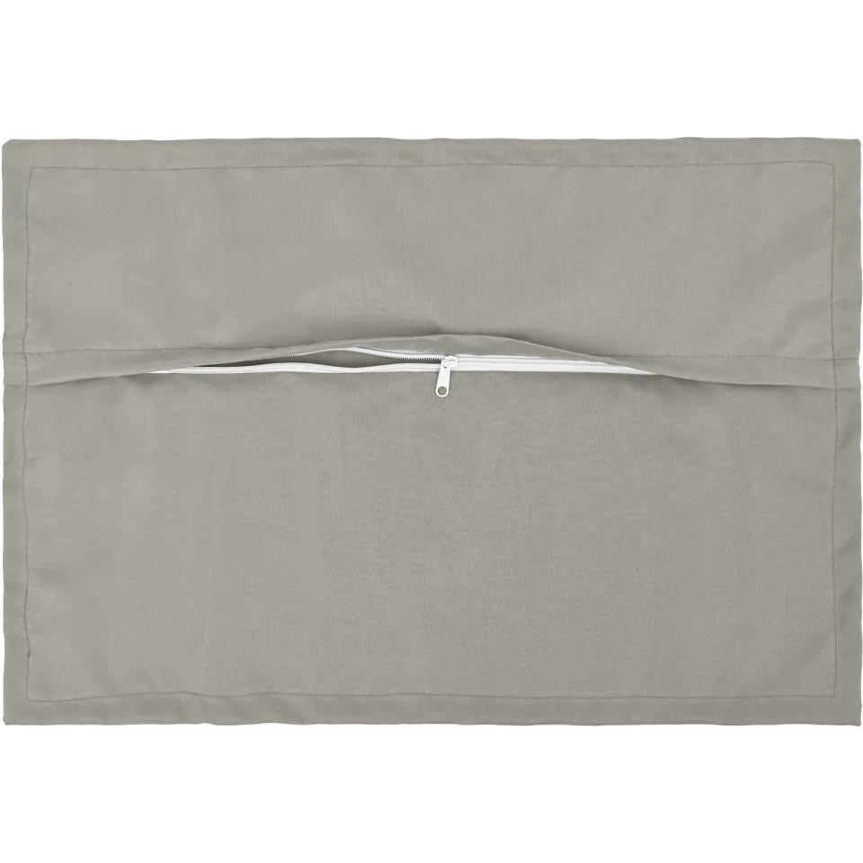 vidaXL Kussensloop 2 st HOUTEN Grijs 30 x 50 cm Polyester, foto 4