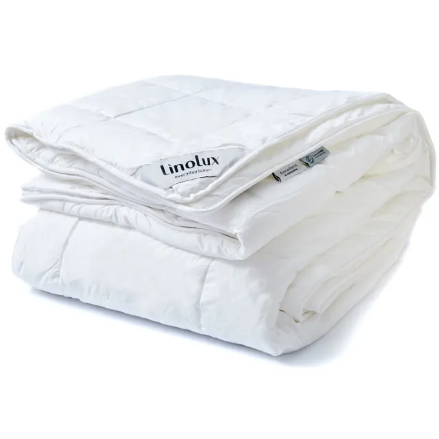 Linolux Dekbed Synthetisch Kwalisoft 7Air Excellent 200x200 4-seizoenen White