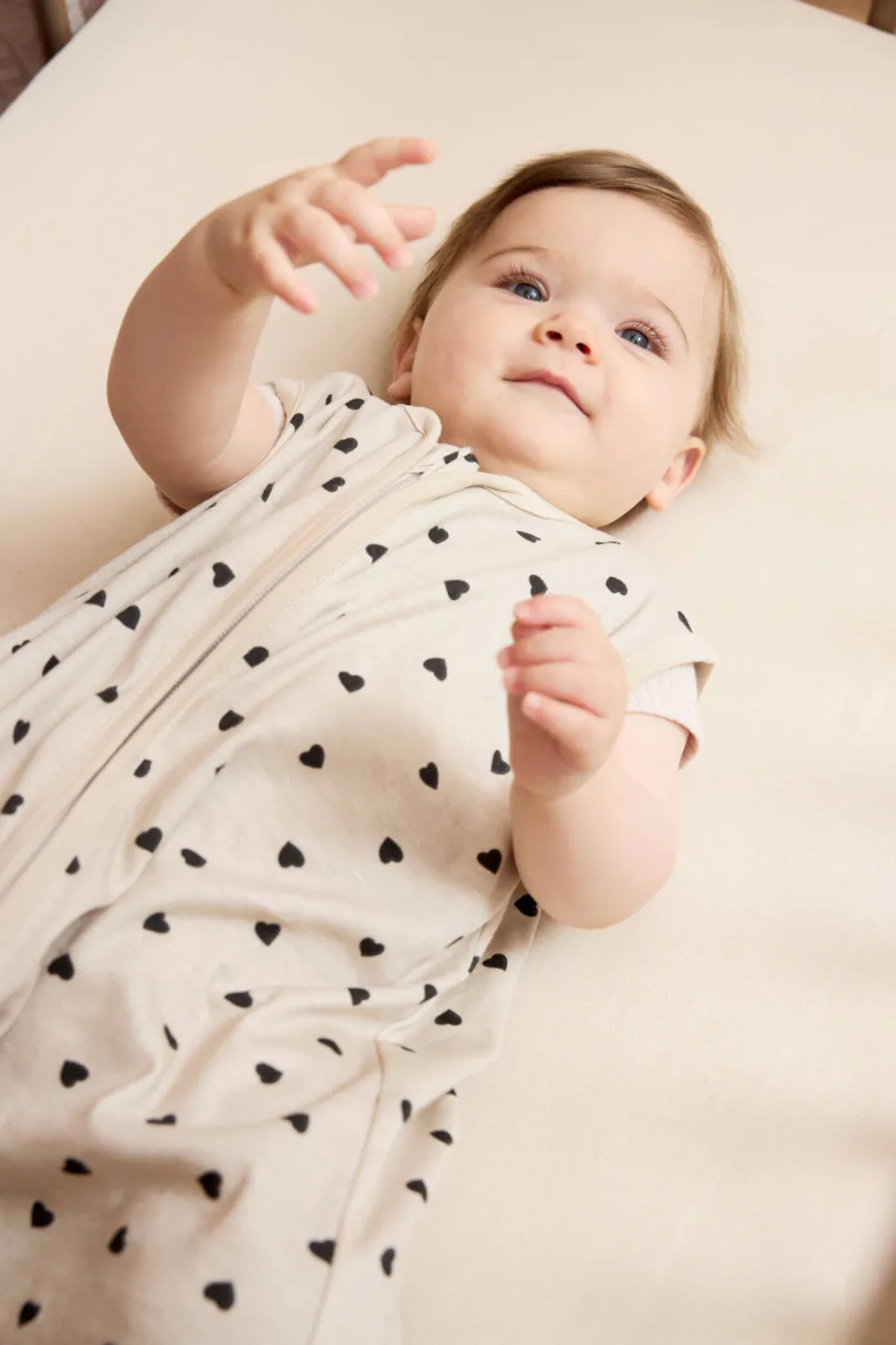 Meyco jersey hoeslaken juniorbed soft sand, foto 3