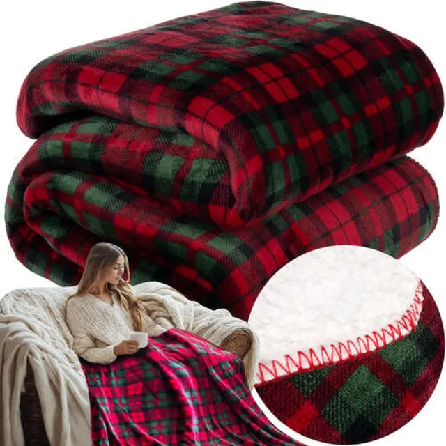 Ruhy deken dubbelzijdig - plaid - 160x200 divers