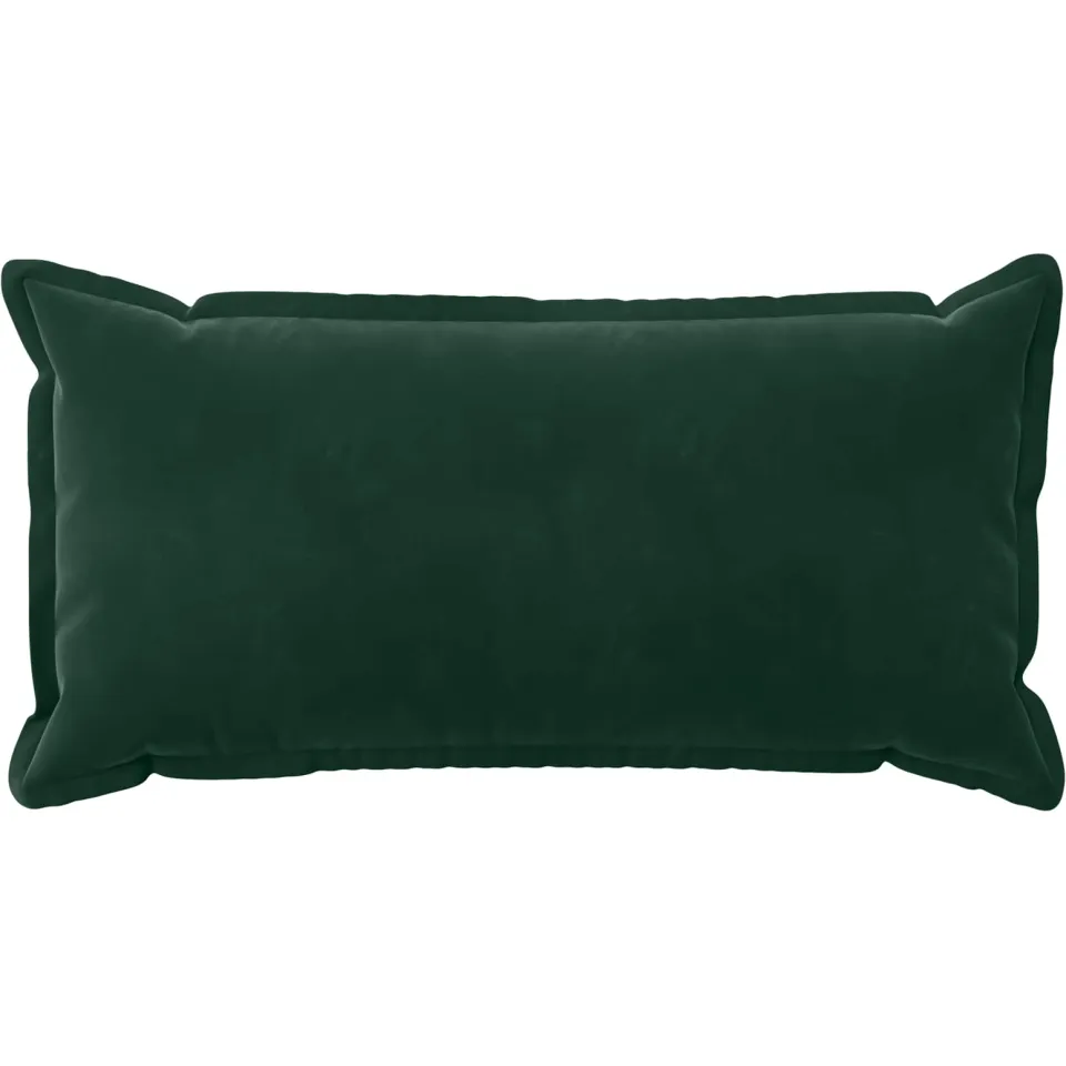 vidaXL Kussensloop 2 st HOUTEN Donkergroen 40 x 70 cm Fluweel