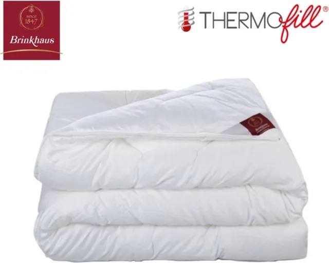 Brinkhaus Bauschi Lux® Zomer dekbed 240 x 220 cm | druk knopen | Thermofill® | 100% Mako-Katoen | incl. Draagtas Wit