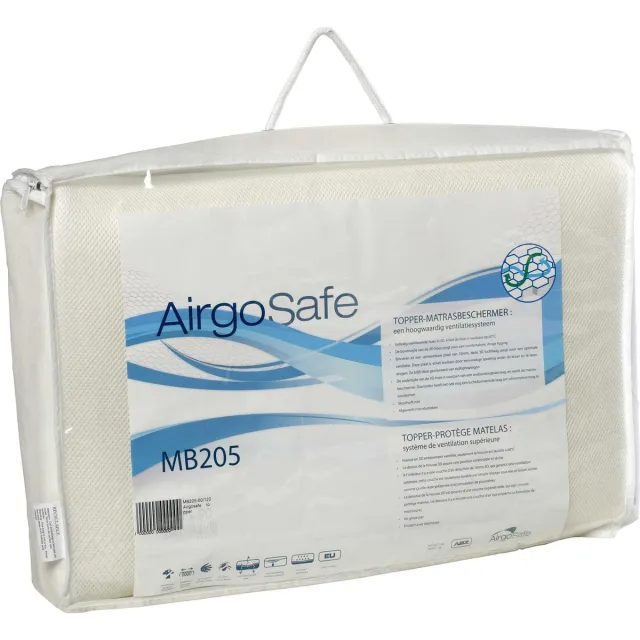 ABZ Topper Airgosafe 140x200cm Wit
