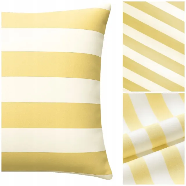 LOZKOHOLICY.PL Dekoratieve Kussensloop 40x60cm Eusebia Home Gestreept Microvezel Wit