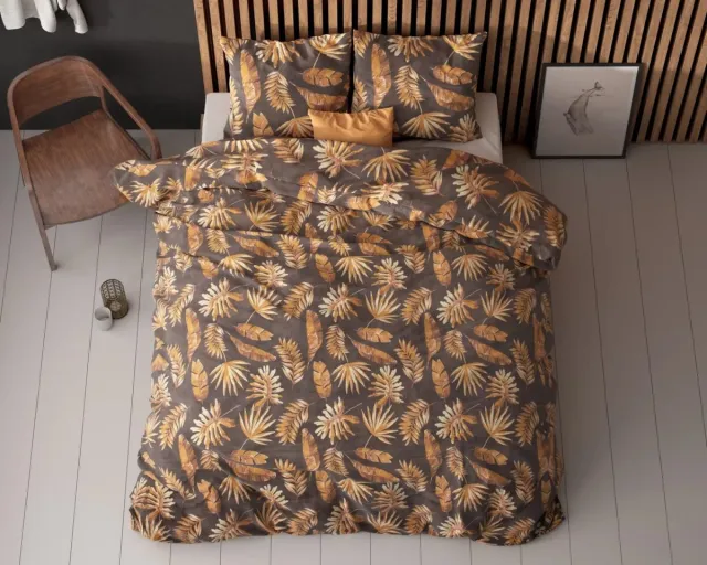 Sleeptime Luusje Gold Dekbedovertrekset - Lits-Jumeaux - 240x200/220 2 kussenslopen 60x70