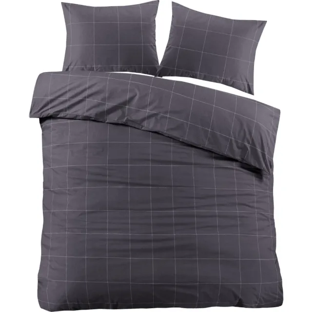 Day Dream Duuk - Dekbedovertrek - Tweepersoons - 200x200/220 cm + 2 kussenslopen 60x70 cm - Grijs