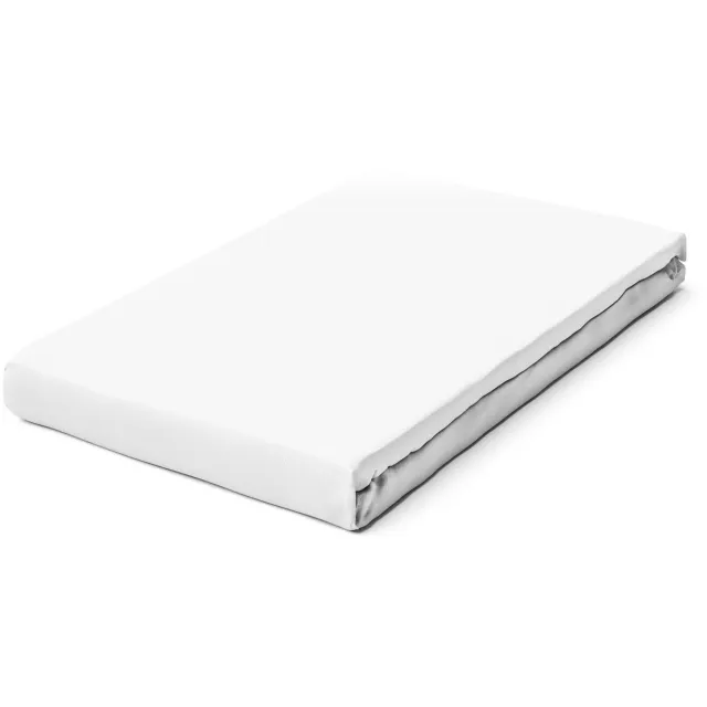 schlafgut Pure Jersey Topper Hoeslaken L - 140x200 - 160x220 181 Off-White