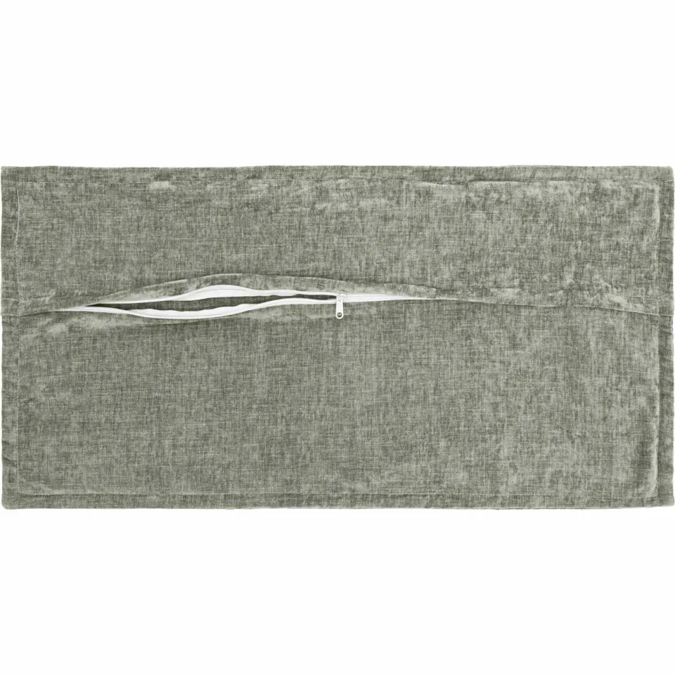vidaXL Kussensloop 6 st HOUTEN Groen 40 x 70 cm Chenille Stof, foto 4