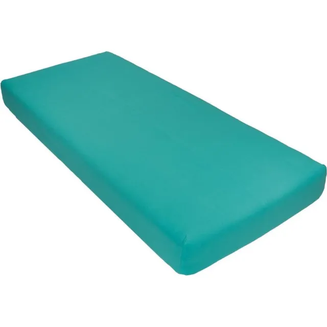Bella Donna Lits-Jumeaux Hoeslaken Jersey - aquamarijn-639 180/200-200/220
