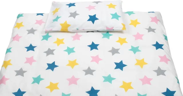 Briljant Baby Dekbedovertrek Bjorn - Junior - 120x150 - Pink Multi