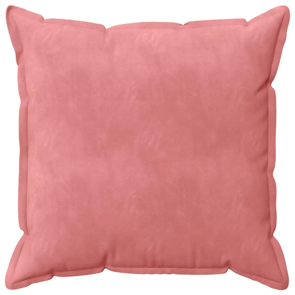 vidaXL Kussensloop 6 st HOUTEN Roze 80 x 80 cm fluweel