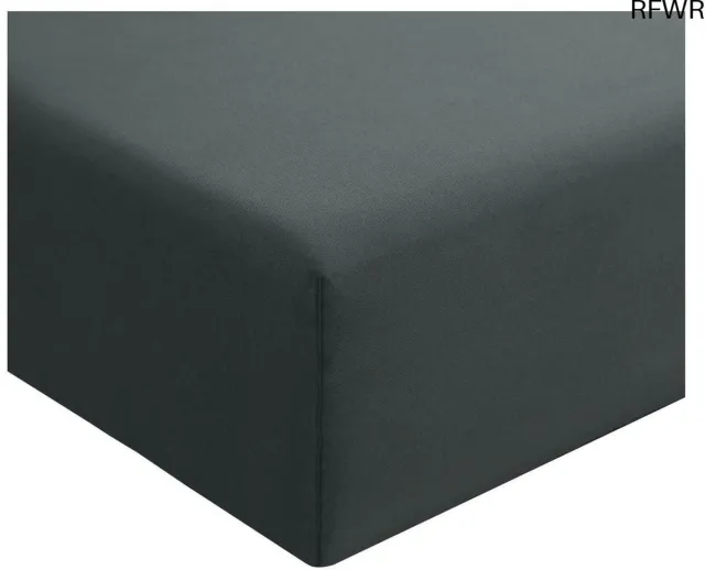 RFWR Hoeslaken - Grijs Microvezel voor Boxspring