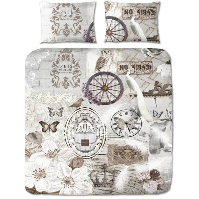 Melli Mello Suela Home Liselot - Dekbedovertrek - Eenpersoons - 140 x 200/220 cm - Multi