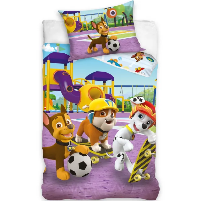 PAW Patrol Dekbedovertrek Speeltuin - Katoen multicolor