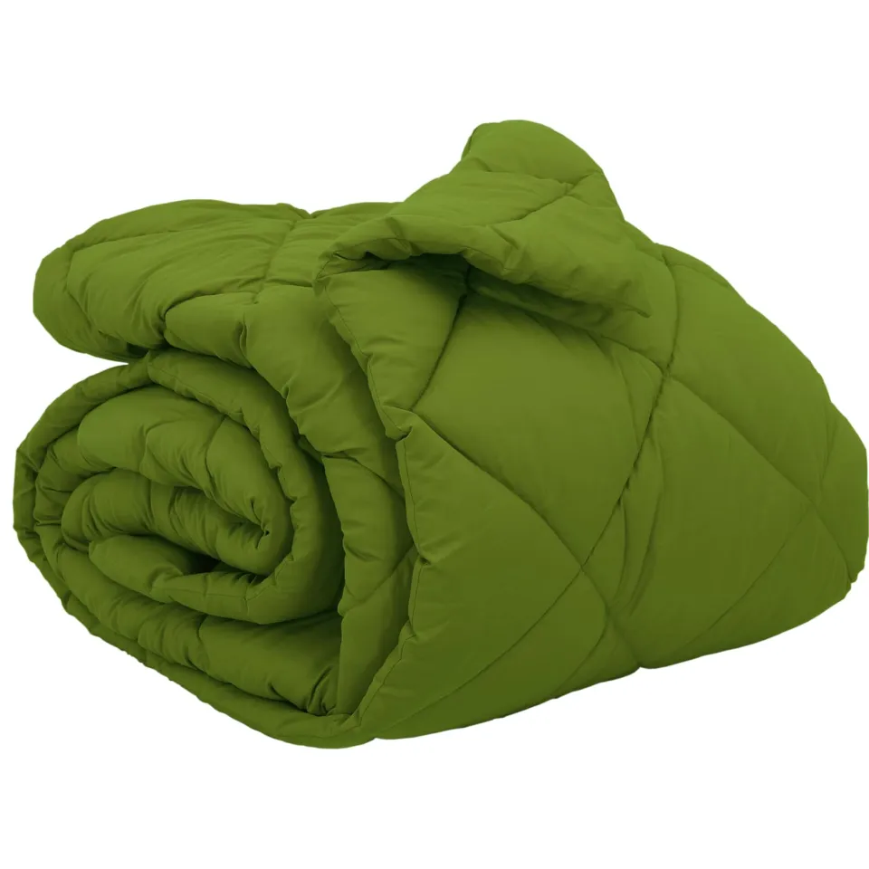 vidaXL Winter Dekbed 220 x 240 cm 450 gsm Microvezel Groen, foto 3