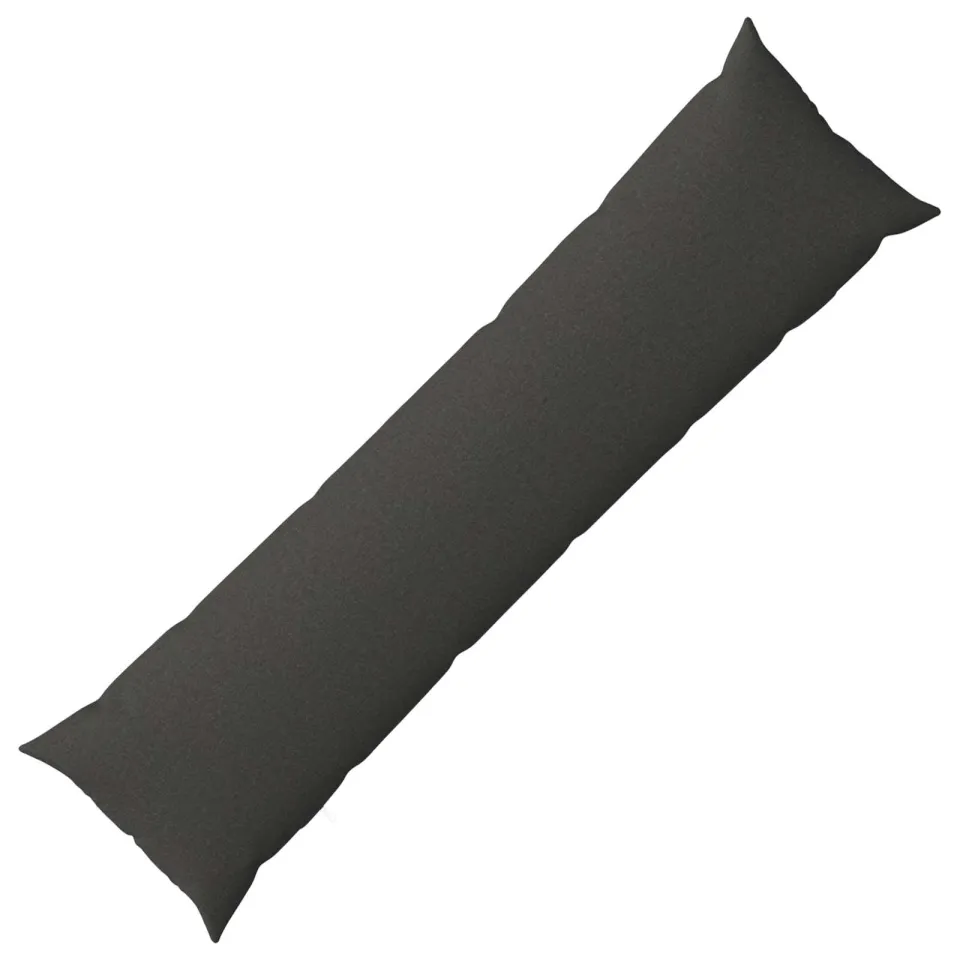 vidaXL Kussensloop HEERLEN Donkergrijs 40 x 145 cm Stof, foto 3