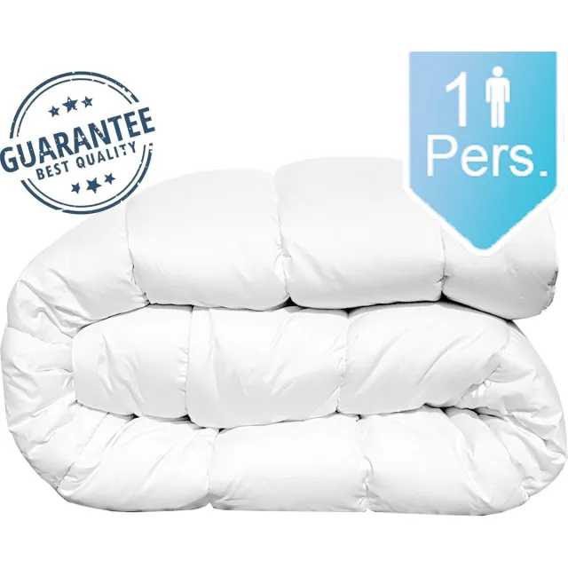 bedlin Luxe 1 Persoons All Year Dekbed 400g 140x200cm Wit