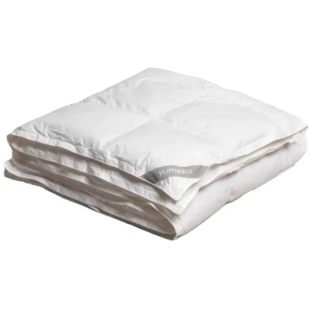 Yumeko dekbed gerecycled halfdons lente/herfst 140x220 - Biologisch & ecologisch Wit