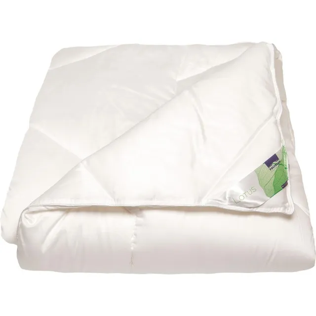 Polydaun Lotus dekbed - enkel - vochtregulerend - Lyocell tijk - vulling 3D-Polarsoft Plus® + viscose - 240x220 cm - wit