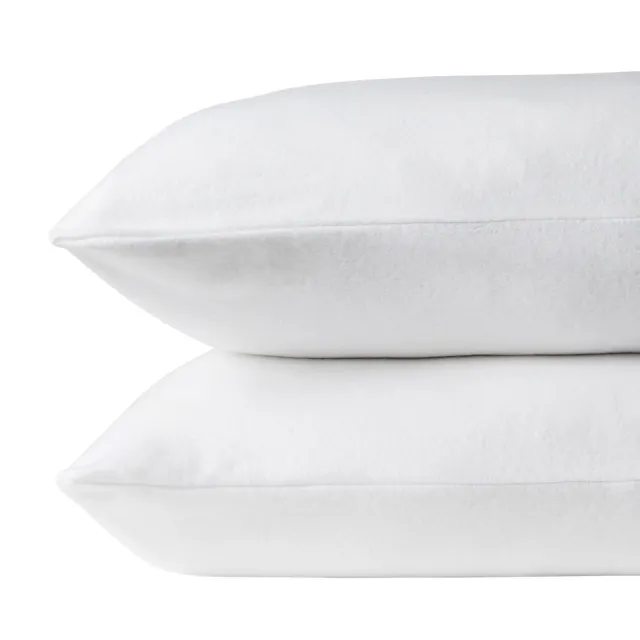 NOUS Living molton kussensloop wit