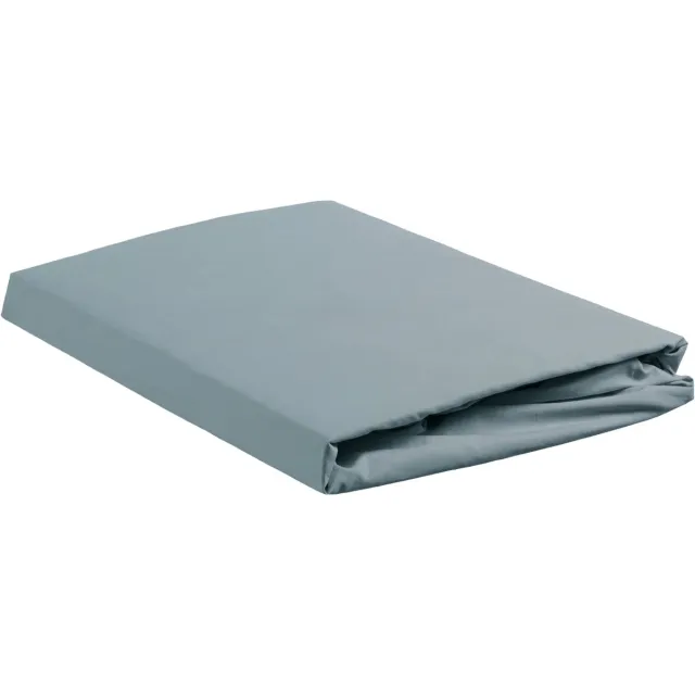 Ambiante Katoen - Topper Hoeslaken - 140x220 - Blauw