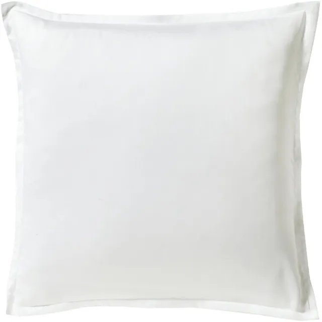 Blanc des Vosges kussensloop Mousson 65x65 cm blanc wit