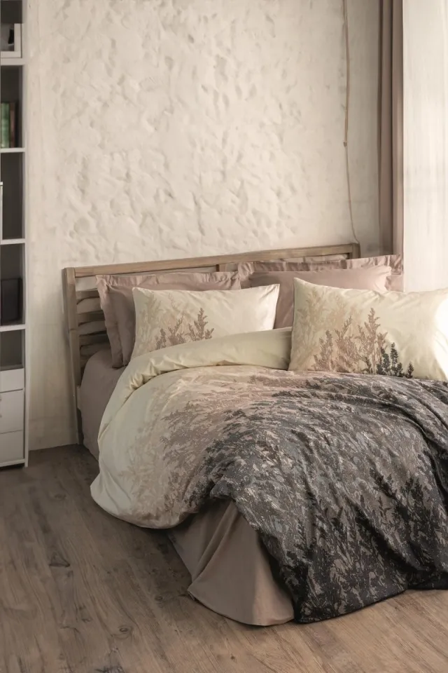 L'essentiel Maison Dekbedovertrek - Ranforce - Beige - 155x220