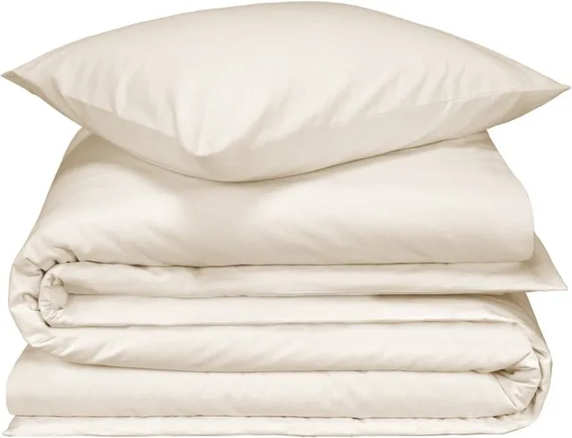 De Witte Lietaer Dekbedovertrek Laura Soft White - Katoen Flanel Wit