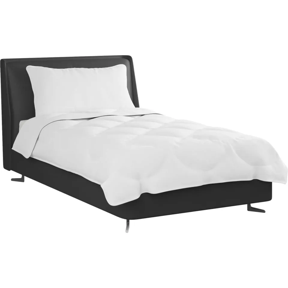vidaXL Dekbed Set met kussen 2 st Wit Microfibre, foto 2