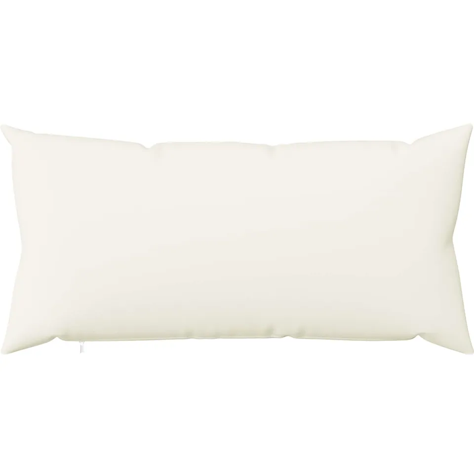 vidaXL Kussensloop 12 st HEERLEN Wit 40 x 80 cm Stof