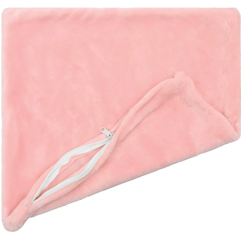 vidaXL Kussensloop 2 st HEERLEN Roze 80 x 80 cm Flanel, foto 3
