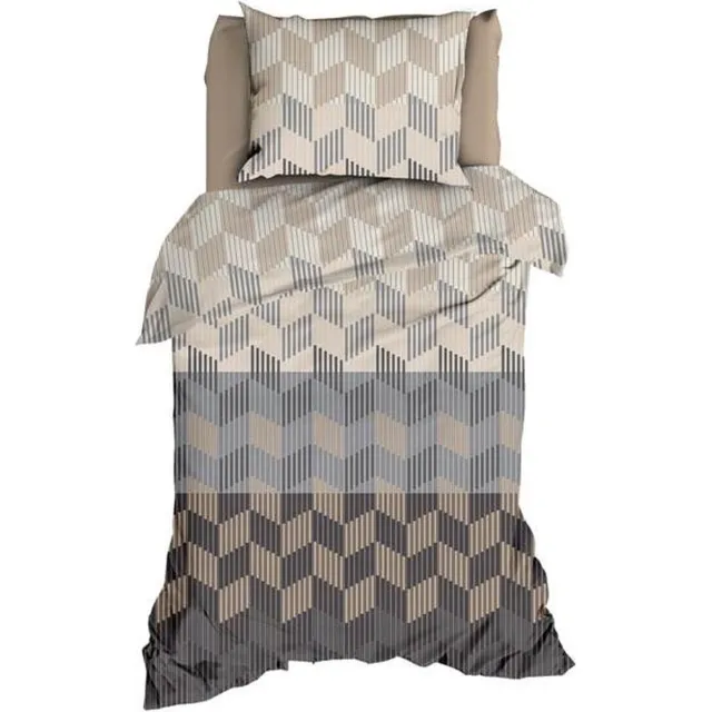 Satin D Or Satin d'Or Coperni Dekbedovertrek - Eenpersoons - 140x200/220 cm - Beige