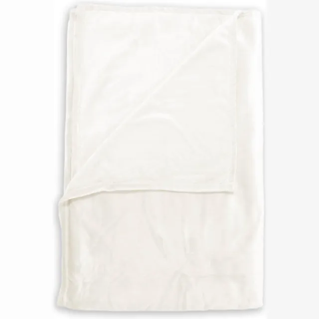 Zohome Plaid Cara Cozy White - 100% Polyester