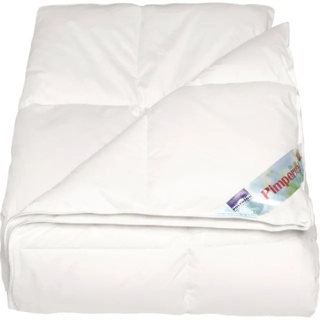 Polydaun Pimpernel dekbed - kinderdekbed - 4-seizoenen - GRS gerecyclede 3D Polarsoft® vulling - synthetisch - 120x150 cm Wit