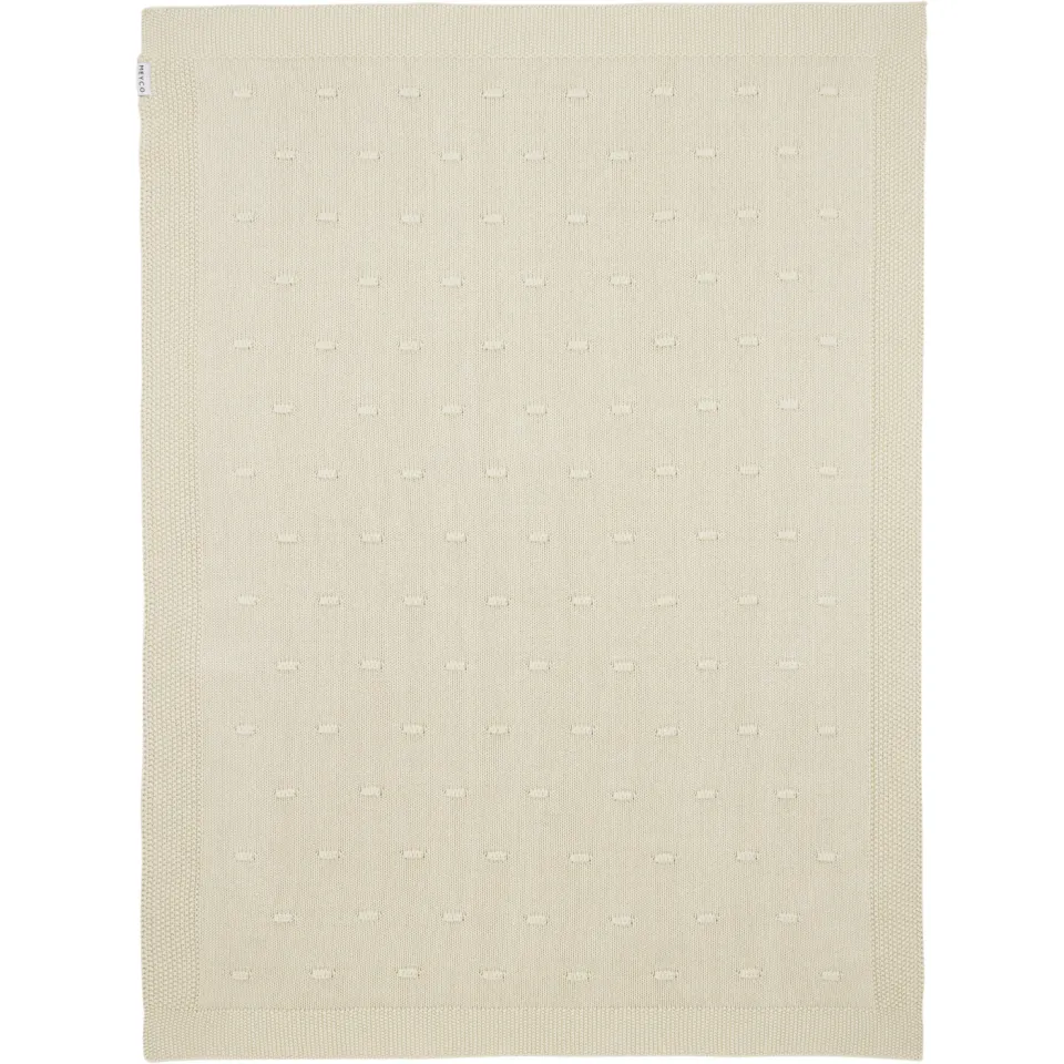 Meyco Knots wiegdeken beige, foto 5