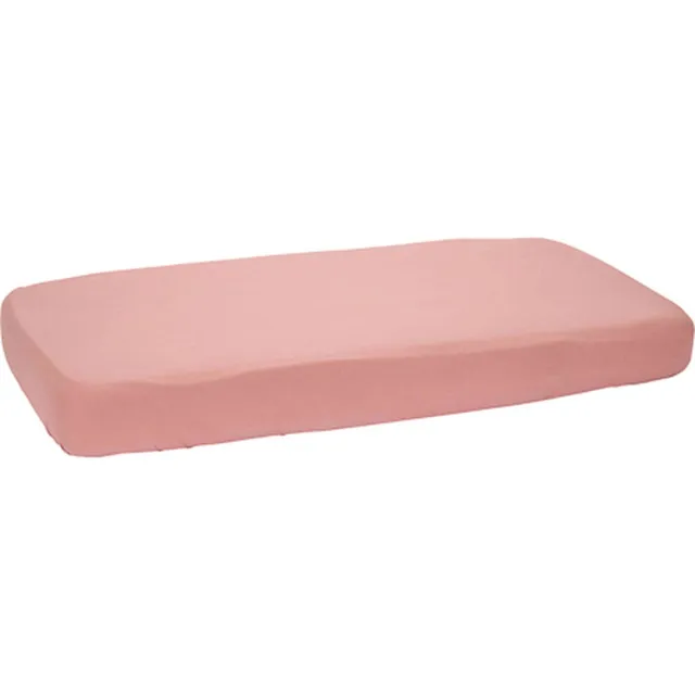 Little Dutch Hoeslaken - Maat - Hoeslaken 1 persoons Meisjes - Pink Blush, Roze - Pure