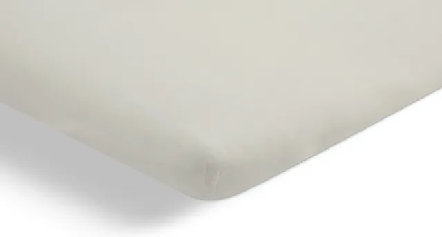 Cinderella single-split topper jersey 180 x 200 / 210cm (04) ivory (tot 15cm)